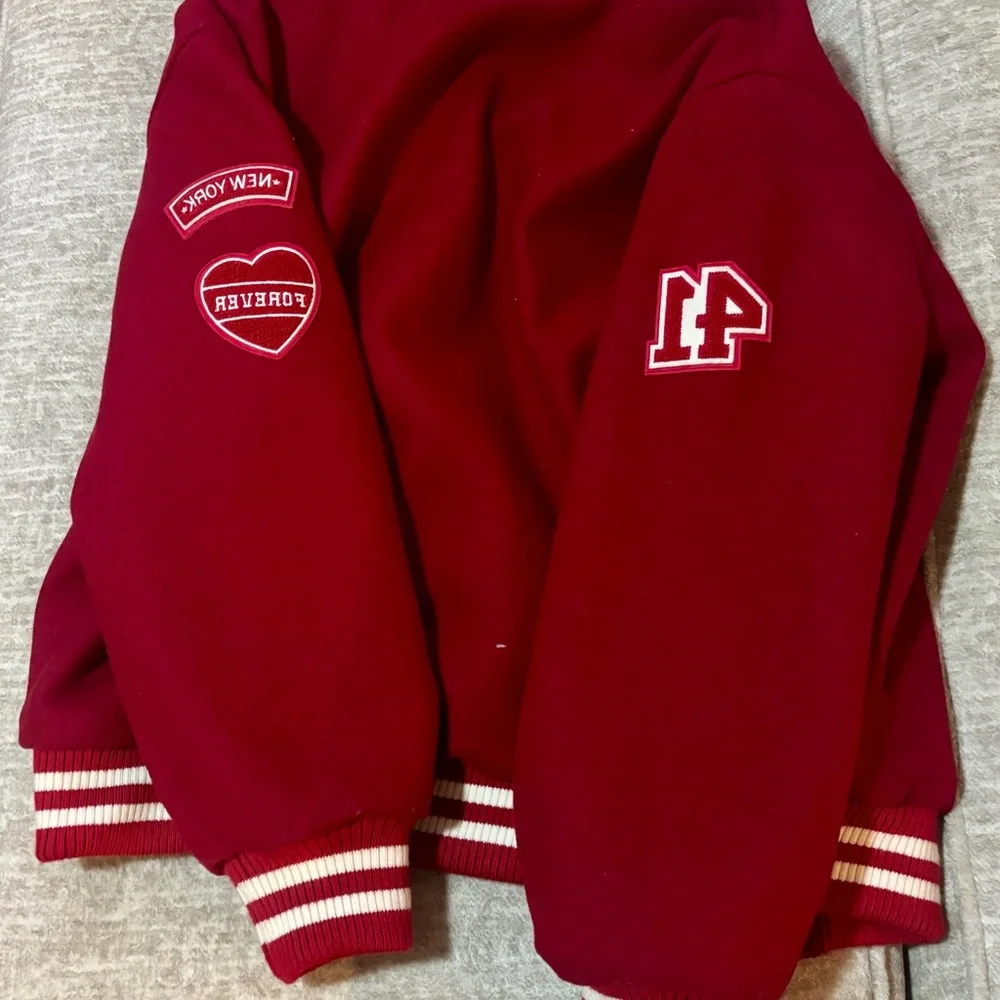 Coach Red Varsity Jacket - Picture 3 of 3